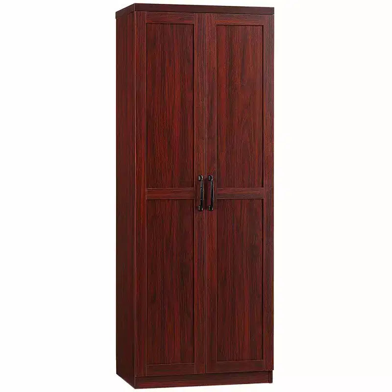 63 2-Door Kitchen Pantry, Freestanding Storage Cabinet with 5-tier Shelving and 2 Adjustable Shelves for Dining Room