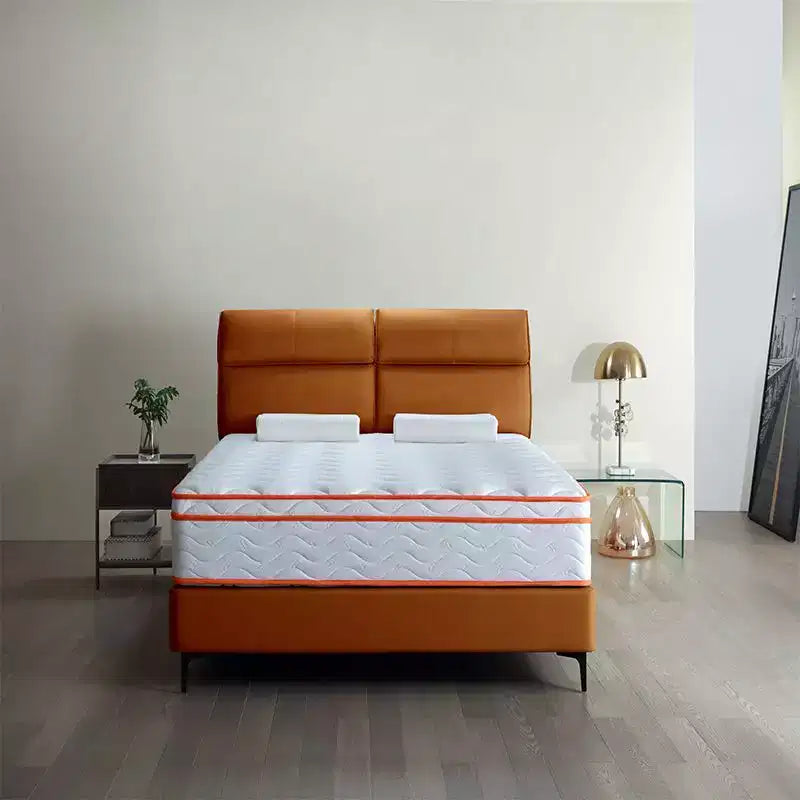 Okak Mattress with Pocket Spring, Pressure Relief and Breathable Hybrid Mattress, Memory Foam Mattress for Kids and Adults