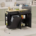 COZONY Rolling Kitchen Island Cart with Drop Leaf, Portable Kitchen Cart with Drawers and Storage Shelves, Mobile Workstation with Locking Wheels