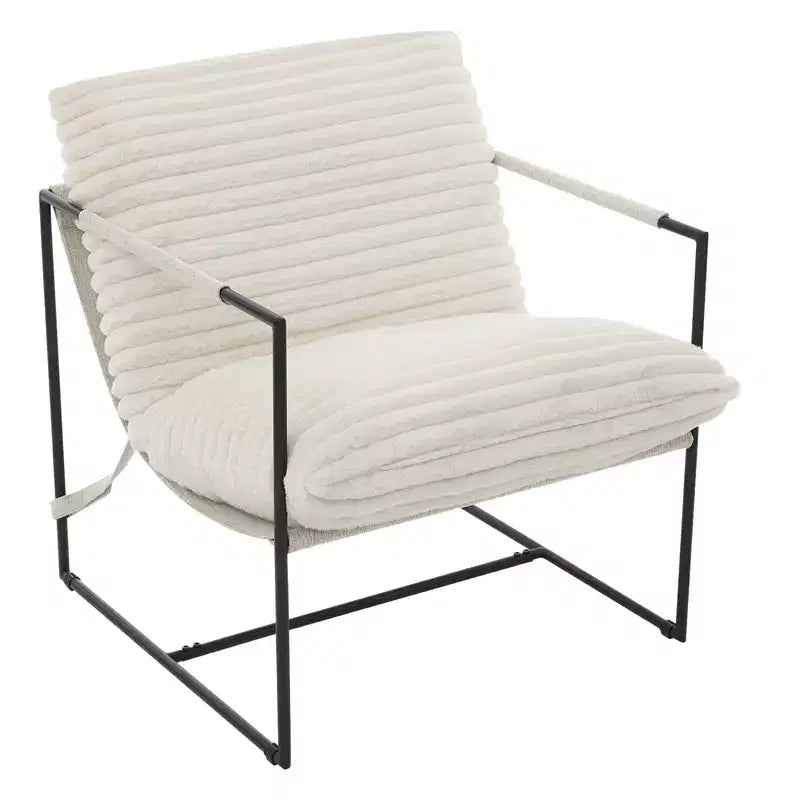 COZONY 31 Modern Accent Chair, Linen Upholstery, High-Density Foam, Sturdy Metal Frame, Easy Assembly, Living Room, Bedroom, Home Office