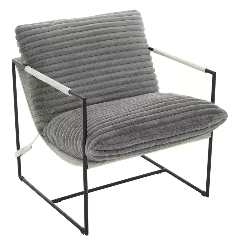 COZONY 31 Modern Accent Chair, Linen Upholstery, High-Density Foam, Sturdy Metal Frame, Easy Assembly, Living Room, Bedroom, Home Office
