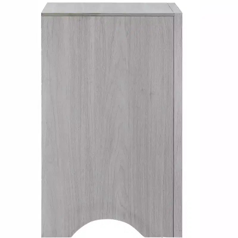 Passion Furniture Rustica 2-Drawer 24 in. W Nightstand