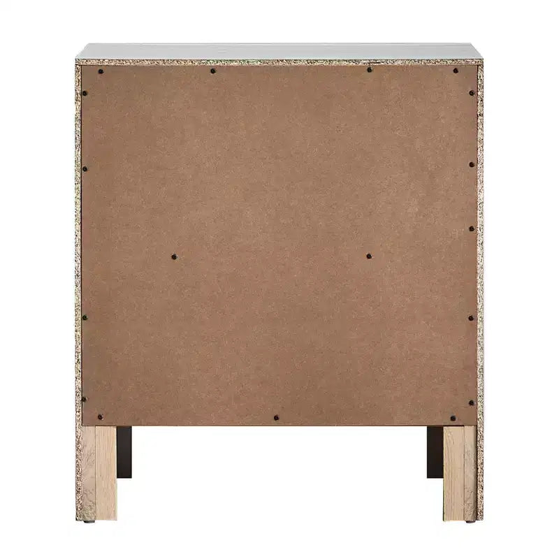 Passion Furniture Rustica 2-Drawer 24 in. W Nightstand