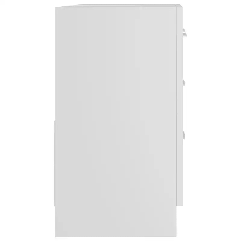 vidaXL Sink Cabinet White Engineered wood Medium Bathroom Sink Cabinet