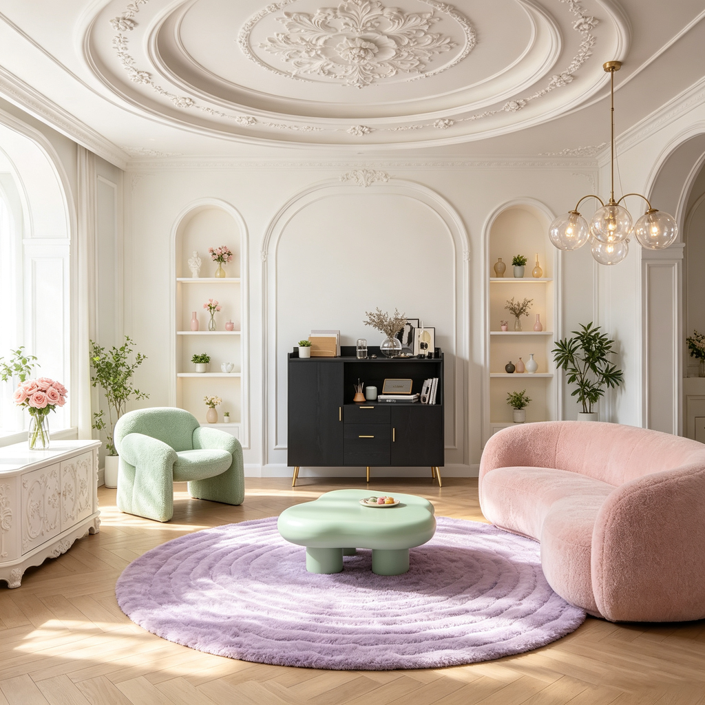 Grand meuble de rangement de cuisineBuffet de style campagnard en bois