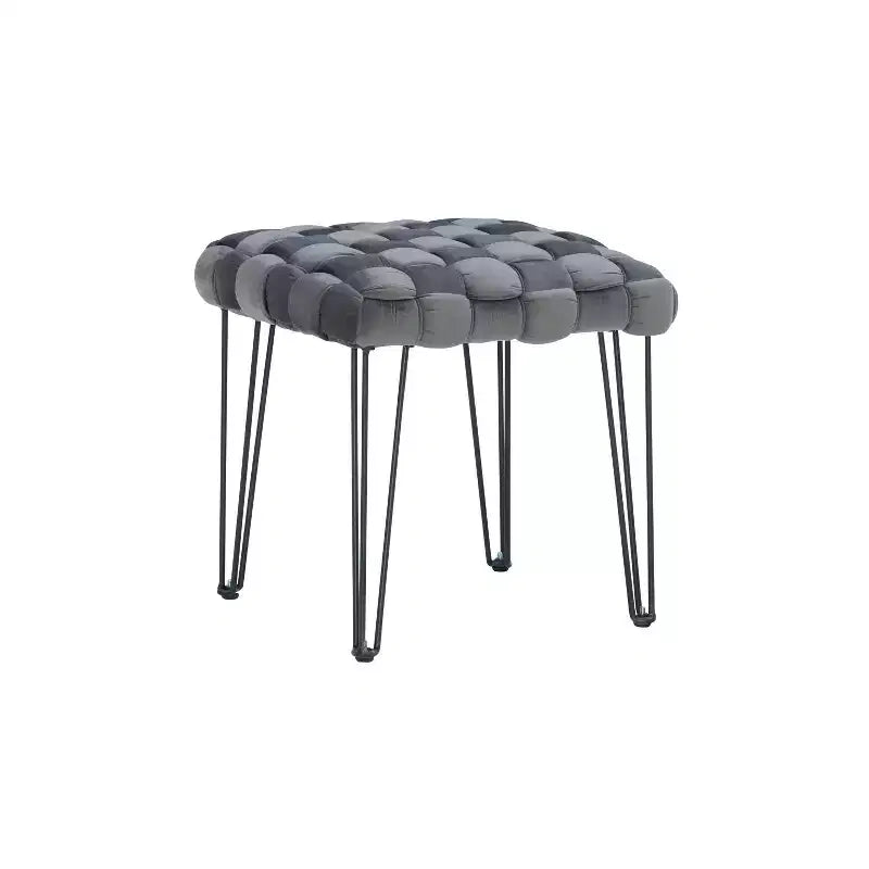 Kylie Square Ottoman Stool - Linon